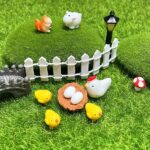 150 Pieces Mini Fairy Garden Decor Accessories Micro Landscape Ornaments Kit Min... - Image 4