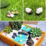 150 Pieces Mini Fairy Garden Decor Accessories Micro Landscape Ornaments Kit Min... - Image 5