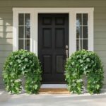 Faux Outdoor Plants Fake Hanging Plants for Outdoors Outside Decorations, 2 Pcs ... - Image 4