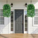 Faux Outdoor Plants Fake Hanging Plants for Outdoors Outside Decorations, 2 Pcs ... - Image 7