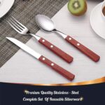PREMIUM QUALITY Stainless Steel travel utensils Set with case, Healthy & Eco-Fri... - Image 4
