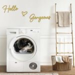 Hello Gorgeous Metal Wall Art Decor Gold Modern Hello Gorgeous Signs Farmhouse M... - Image 4