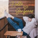 Hello Gorgeous Metal Wall Art Decor Gold Modern Hello Gorgeous Signs Farmhouse M... - Image 5