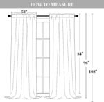 Yakamok Velvet Curtains 84 inches 2 Panels - Luxury Room Darkening Wine Red Curt... - Image 7