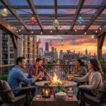 Vigdur Multicolor Outdoor String Lights with 10 Bulbs Connectable Waterproof, In... - Image 5