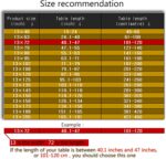 Luxury Velvet Gold Table Runner 72 Inches Long with Vintage Damask Jacquard Desi... - Image 5
