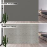 3D Wall Panels - 4PCS 47.2"x23.6" Faux Stone Wall Covering - MCM Modified Clay M... - Image 3