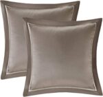 Madison Park Essentials Room in a Bag Faux Silk Comforter Set - Luxe Diamond Tuf... - Image 5