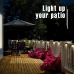 GIGALUMI Led Solar Deck Lights, 16 Pack Waterproof for Outdoor Stairs, Step, Fen... - Image 7