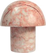 Marble Mushroom Table Lamp - Small Rechargeable USB-C Cordless Touch-Dimmable Ni... - Image 6