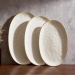 famiware Serving Platter, Oval 15.59/14.3/12.9inch Serving Dishes for Entertaini... - Image 2