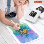 Shuttle 34-Pack Art Canvas for Painting, Multi-Size Stretched Canvas & Canvas Pa... - Image 6