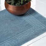 Superior Heavyweight Cotton Bath Mats, 2-Piece Rugs For Bathroom Accessories, Wa... - Image 5