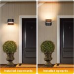 Modern Aluminum Porch Sconce Lights - LED Exterior Wall Sconce, Waterproof, 8W, ... - Image 7