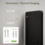 VooBang Bathroom Mirror 24x32 inch, Black Gorgeous Deep Frame Wall Mirror, Moder... - Image 5