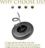 Copper-Plate Wrapped Twist Pins — Prevent Sofa Cushions & Bed Skirts from Slidin... - Image 5