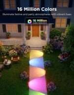 Govee Outdoor Pathway Lights 2 Lite 8 pack, IP67 Waterproof, 16 Million Colors, ... - Image 3