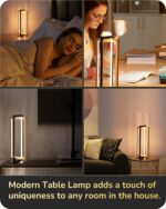 EDISHINE LED Table Lamp, 3 Color Temperatures Bedside Lamp (3000K 4500K 6000K), ... - Image 7