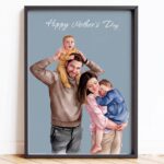 Noni Personalised Mum Photo Print, Custom Mom Photo Collage Gift from Son or Dau... - Image 3
