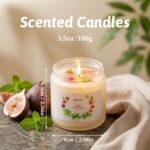 Scented Candles for Home,8 Pack Soy Candles Gift Set for Women,Aromatherapy Cand... - Image 3