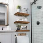 QEEIG Floating Shelves for Wall Bathroom Shelf Bedroom Kitchen Living Room Hangi... - Image 3