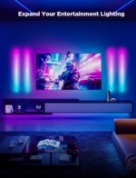Govee Glide Wall Lights, RGBIC LED Light, Smart Gaming Light Compatible with Sma... - Image 3