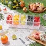 Lifewit Ice Chilled Condiment Caddy with 5 Containers, Condiment Server with Sep... - Image 8