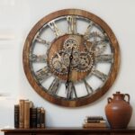 ImprovingLife The Gears Clock The Original Real Moving Gear Wall Clock Vintage I... - Image 3