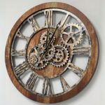 ImprovingLife The Gears Clock The Original Real Moving Gear Wall Clock Vintage I... - Image 4