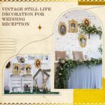 Geetery 4 Pcs Gold Vintage Picture Frames Set Antique Picture Frame Small Mini L... - Image 8