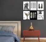 6pcs Stockholm Style Wall Art Trendy Leopard Wall Decor Preppy Aesthetic Cheetah... - Image 6