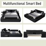 Smart Bed with Massage Recliner Chair - Luxury Bed Frame Queen Size with Reading... - Image 4