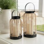 Natural Rattan Boho Lanterns - Handcrafted Chic Decor to Enhance Your Home - Mod... - Image 3