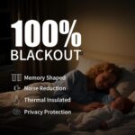 Pinch Pleated 100% Blackout Linen Curtains 96 Inches Long for Bedroom Living Roo... - Image 3