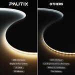 PAUTIX COB LED Strip Lights 2700K-6500K CCT Tunable White 24ft UL-Listed Dotless... - Image 4