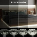 PAUTIX COB LED Strip Lights 2700K-6500K CCT Tunable White 24ft UL-Listed Dotless... - Image 5
