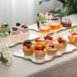 Havawish 24 Pcs 9" x 13" Gold Disposable Paper Serving Trays and Platters Food P... - Image 5