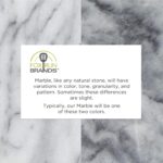 Fox Run Marble Salt Cellar, White 3" x 3" - Image 7