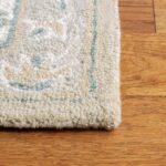 SAFAVIEH Micro-Loop Collection 10' x 14' Light GreyIvory MLP505F Handmade Medall... - Image 6