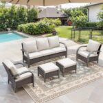 Belord Wicker Patio Chairs Set of 2-300LBS Weight Capacity Oversize Outdoor Pati... - Image 4