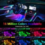 WEBUPAR Dreamcolor Acrylic Interior Lights, 10 in 1 LED Strip Lights with APP Co... - Image 5
