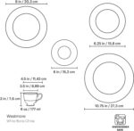 Lenox Dinnerware Set, Westmore 5-Piece Place Setting Set, Service for 1, Bone Ch... - Image 8