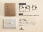 Vitalizart Beige Table Runner 14 x 72 Inches Long Slub Texture Cotton Linen Tabl... - Image 3