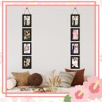 4x6 Black Hanging Collage Picture Frames Set of 2, 8 Openings Collage Photo Fram... - Image 6