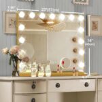 Ratsamee Gold Hollywood Vanity Mirror with Lights, 15 Dimmable Bulbs, 3 Color Li... - Image 6