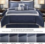Madison Park Cozy Comforter Set-Deluxe Hotel Collection, All Season Down Alterna... - Image 3