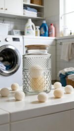 Large Glass Storage Jar, 2 Pack 60 FL OZ Glass Food Storage Containers with Bamb... - Image 7