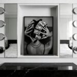 Framed Black and White Fashion Canvas Wall Art Luxury Feminist Picture Wall Deco... - Image 9