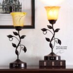 Touch Control Table Lamp with 2 USB Charging Ports, 3-Way Dimmable Bedside Night... - Image 4