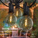 Brightown Outdoor String Lights - Waterproof Globe Patio Lights 35 Ft with 30 G4... - Image 5